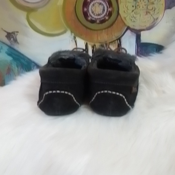 Natural Reflections Fur-Lined Suede Moccasins for Ladies - Picture 8 of 8